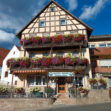 Gasthof-Pension Fraenkische Schweiz Obertrubach Exteriör bild